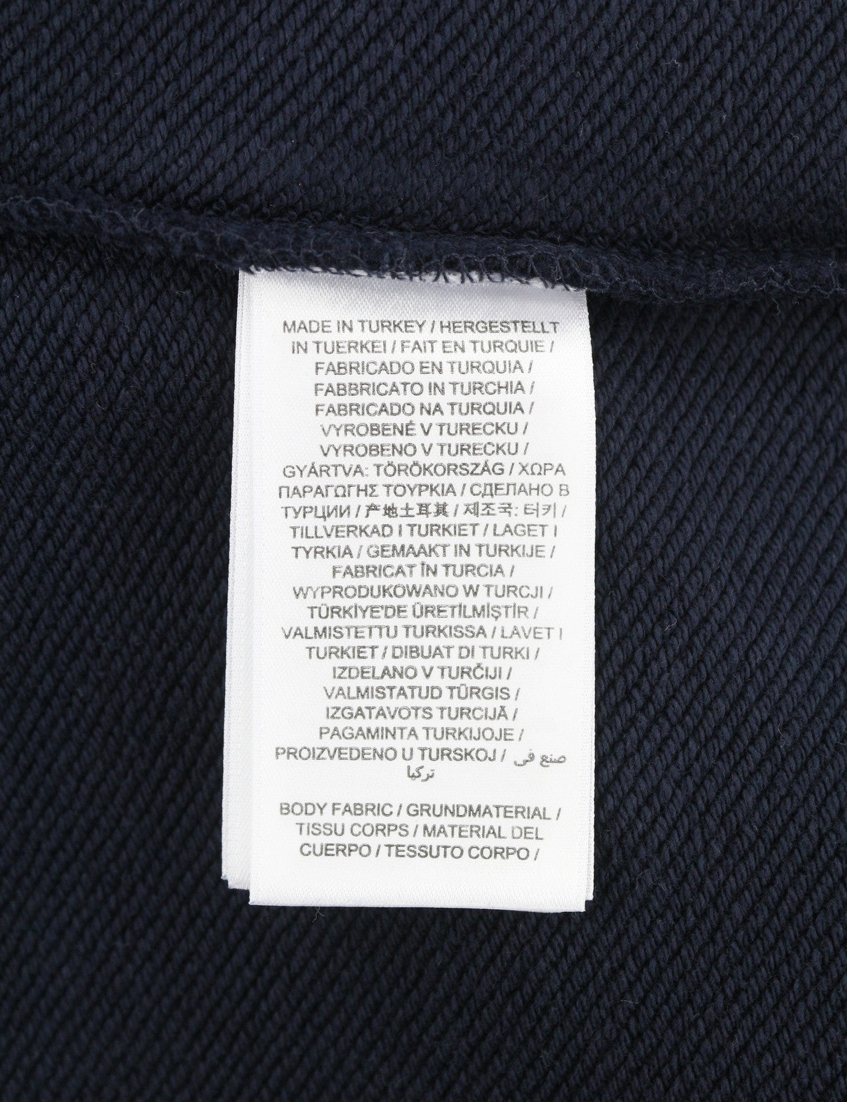 GANT Collegiate Sweat Men Hoodie L Evening Blue Cotton Kangaroo Pocket Pullover