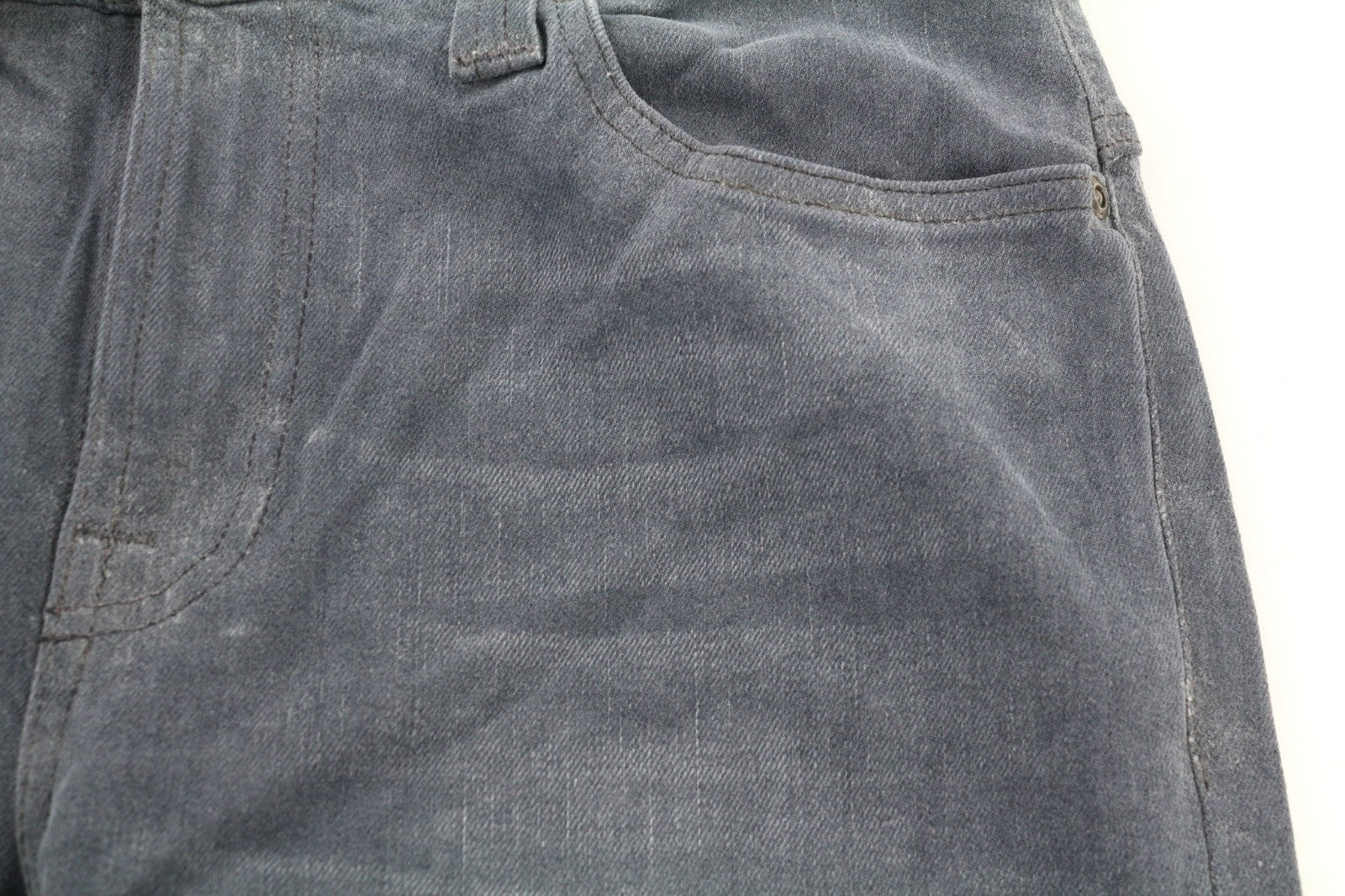 NUDIE JEANS Thin Finn Men's Jeans W30/L32 Slim Faded Grey Cotton Washed