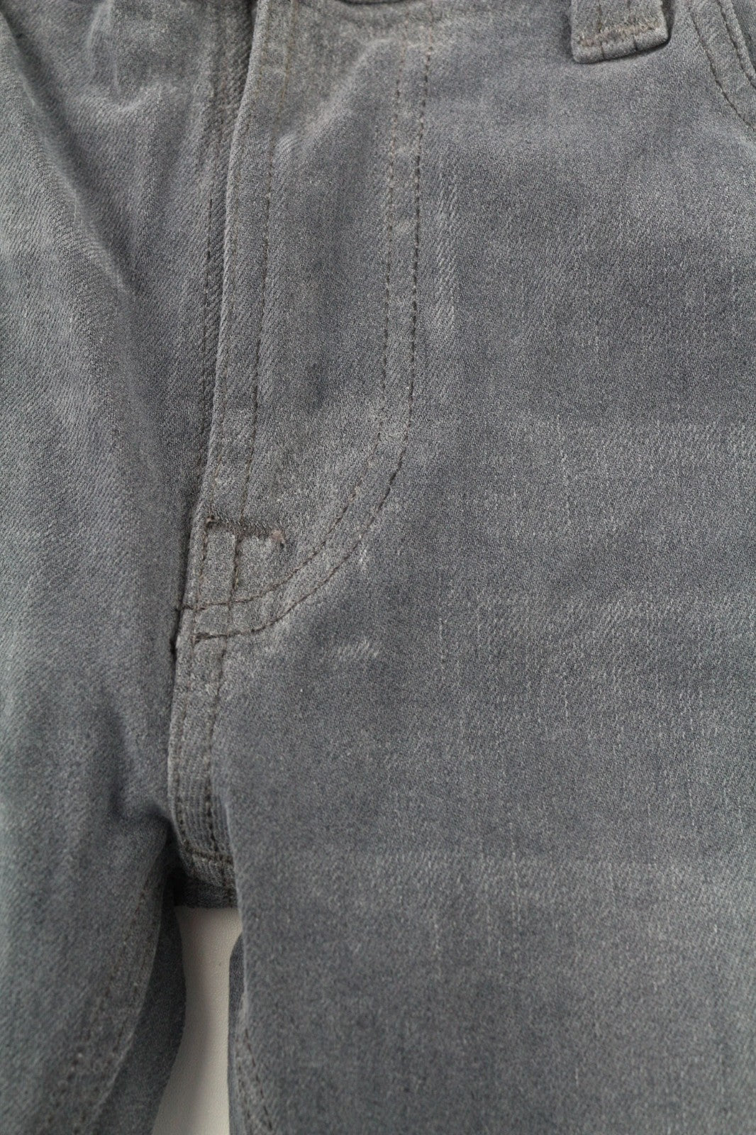 NUDIE JEANS Thin Finn Men's Jeans W30/L32 Slim Mid-Rise Grey Cotton Blend