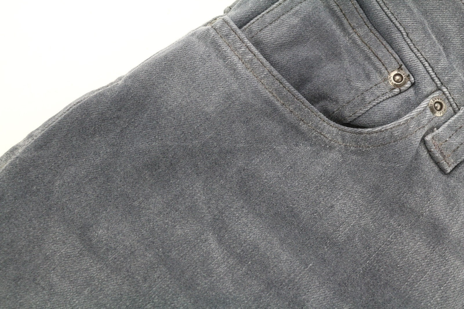 NUDIE JEANS ploni vyriški Finn džinsai W30/L32 Slim Fit vidutinio liemens pilki tamprūs 