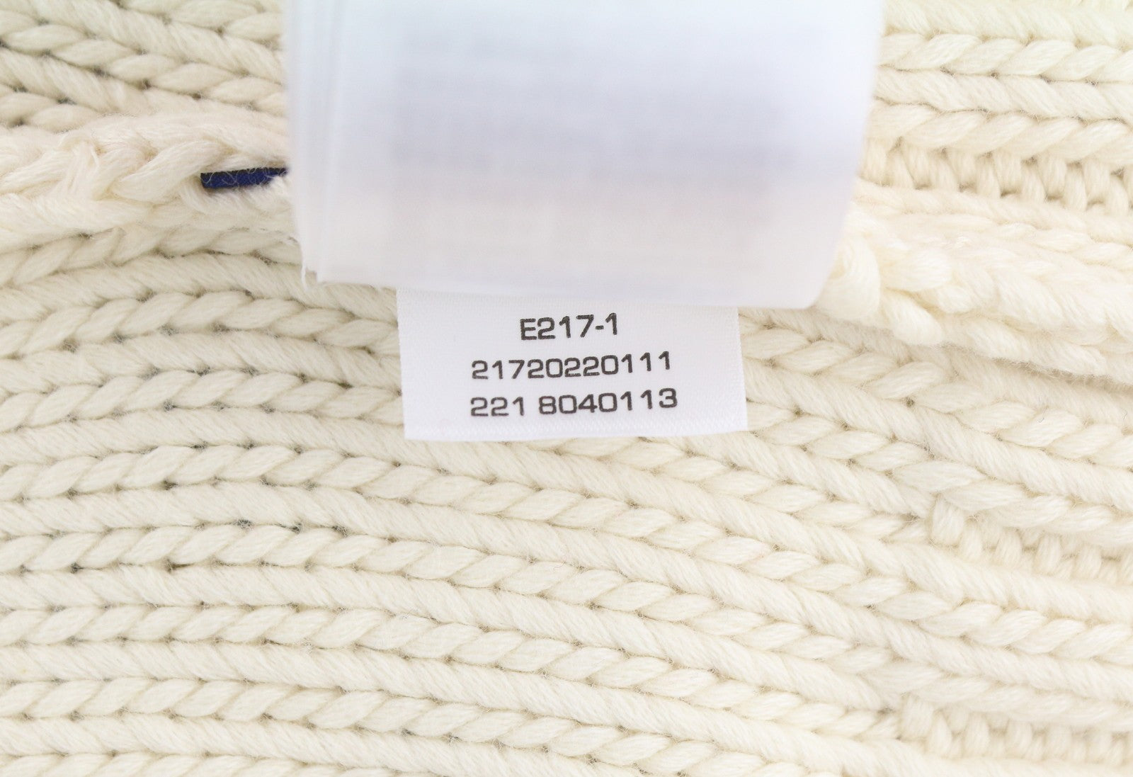 GANT Chunky Cable C-Neck Men Jumper XL Cream Wool Knit Thick Pullover RRP299