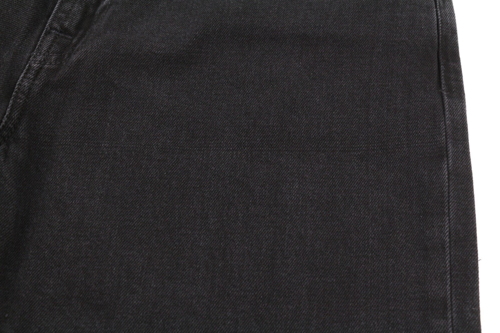 NUDIE JEANS Breezy Britt vyriški džinsai W32/L30 juodi skalbti medvilniniai džinsai su užtrauktuku 