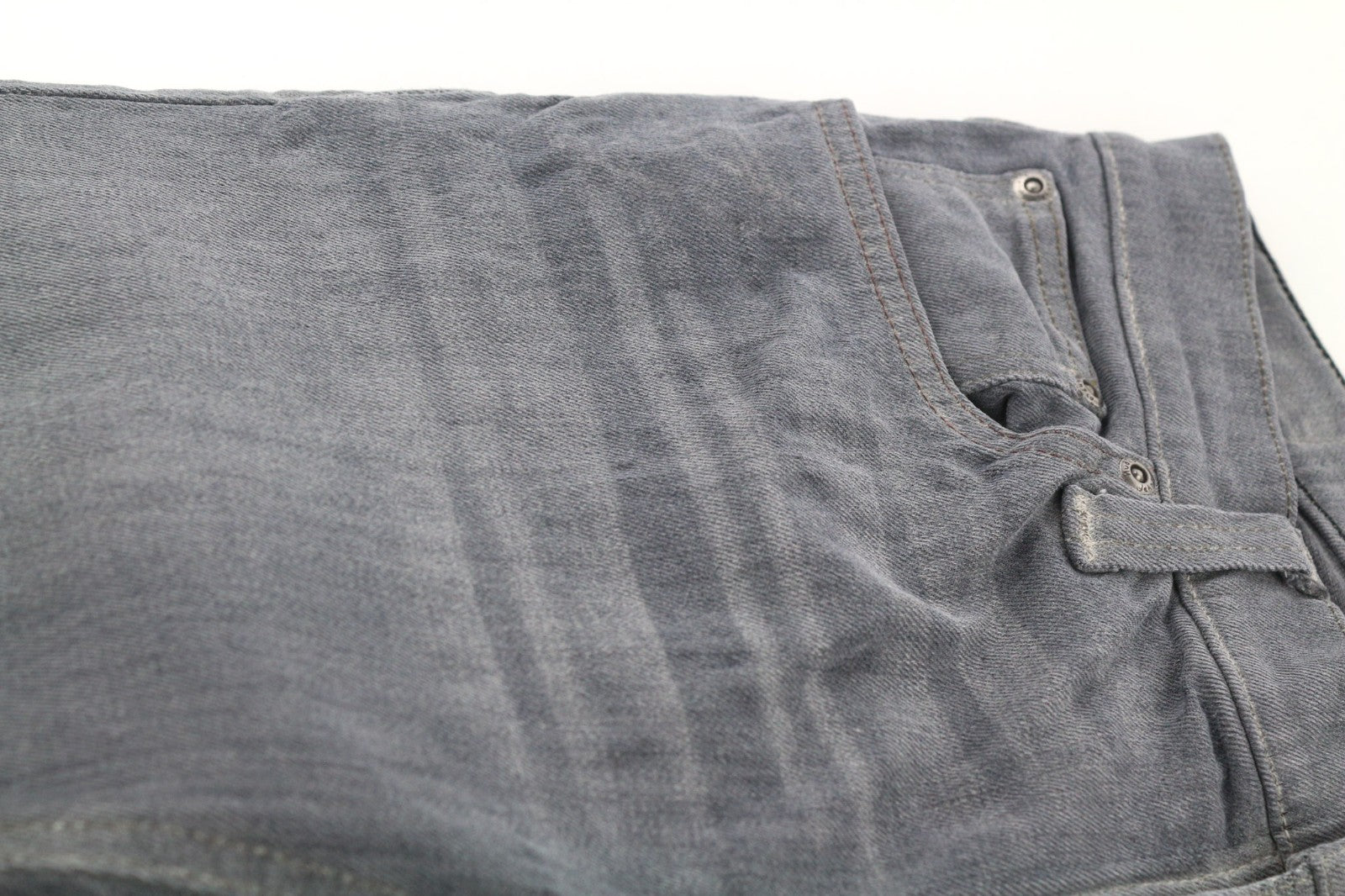 NUDIE JEANS Tight Long John Men's Jeans W30/L32 Charcoal Washed Organic Slim