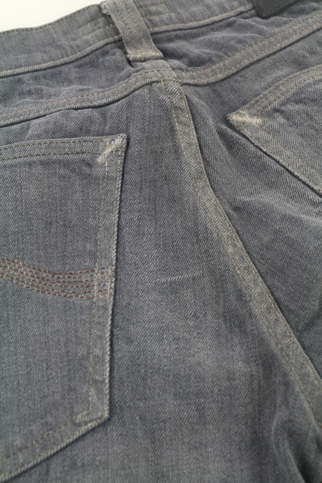 NUDIE JEANS Tight Long John Men's Jeans W28/L32 Charcoal Slim Logo Washed