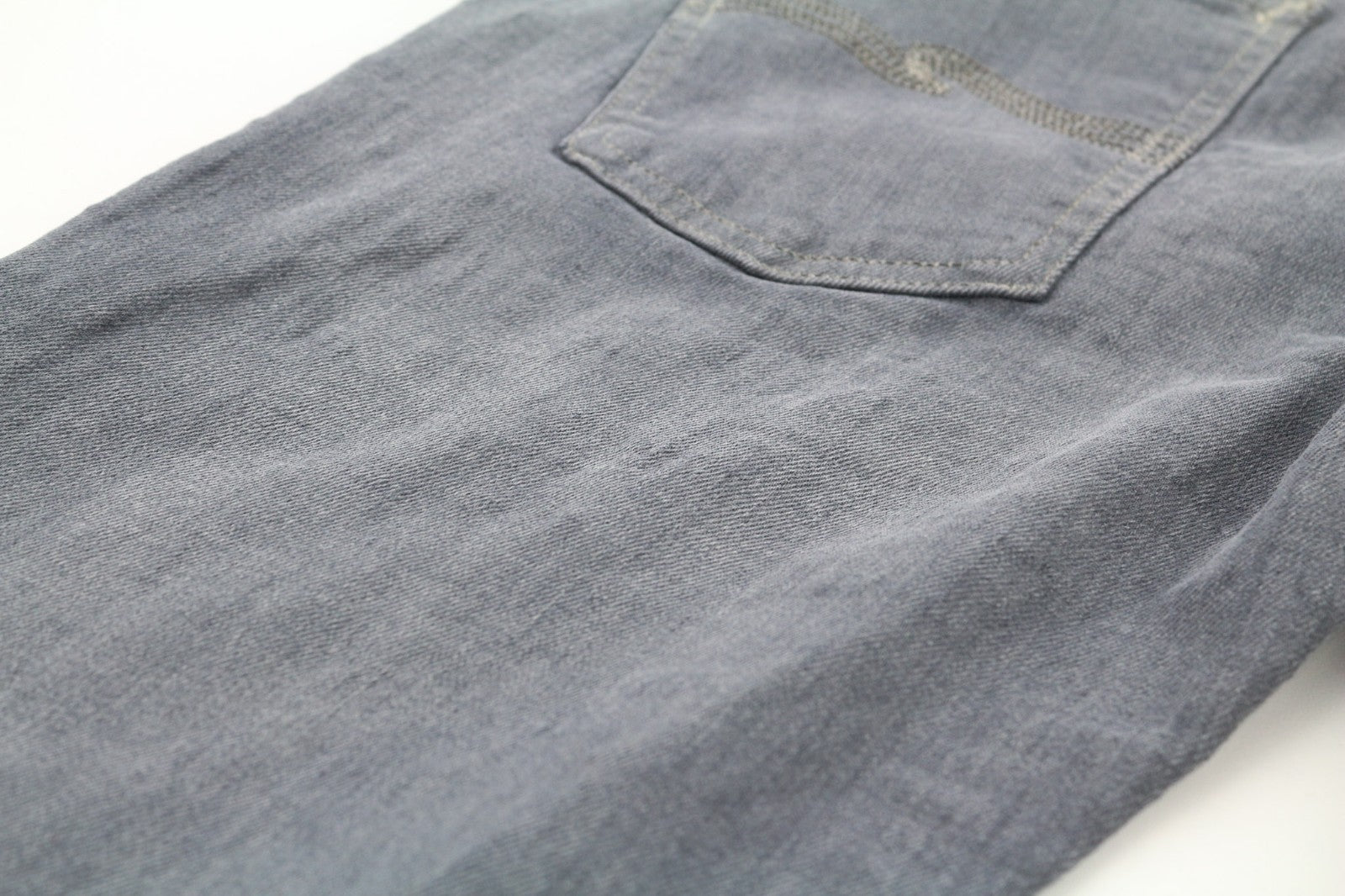 NUDIE JEANS Tight Long John Men's Jeans W31/L34 Charcoal Slim Denim Organic