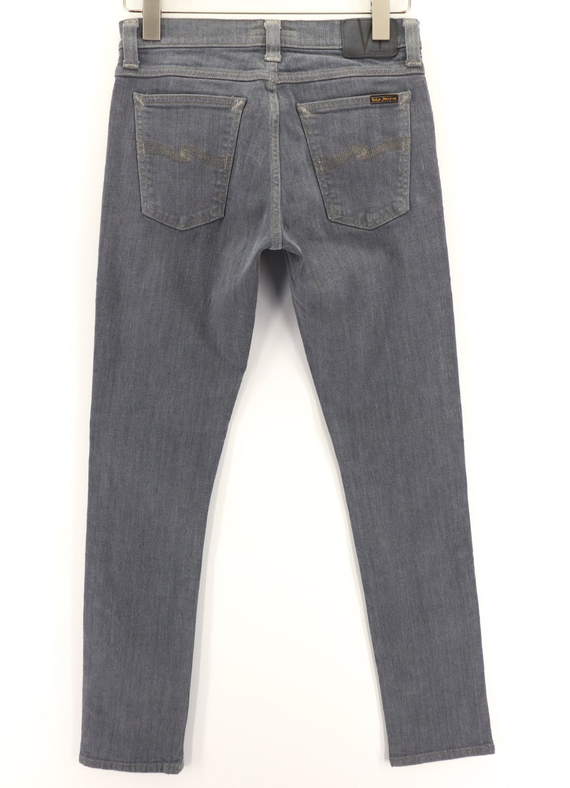 NUDIE JEANS Tight Long John Men's Jeans W29/L32 Charcoal Slim Denim Wash