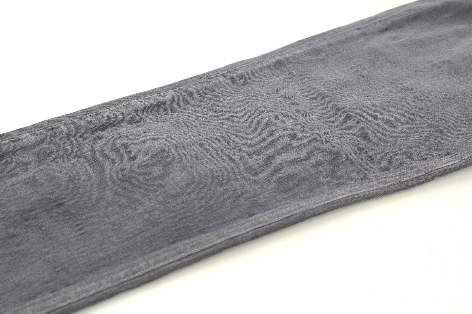 NUDIE JEANS vyriški aptempti ilgi džinsai W31/L34 tamsiai pilki, ploni, ekologiški 