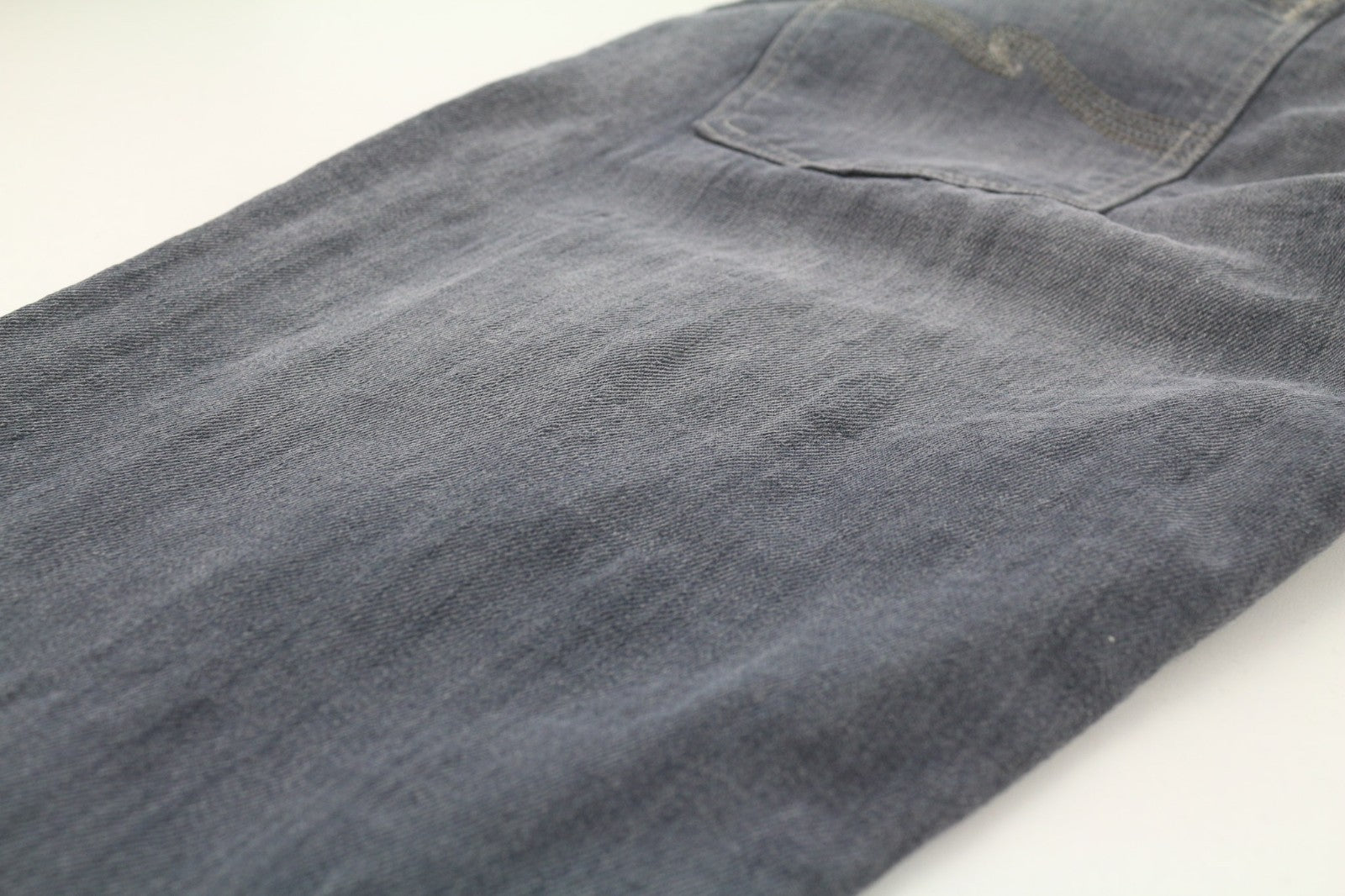 NUDIE JEANS Tight Long John Men's Jeans W34/L34 Charcoal Slim Fit Denim