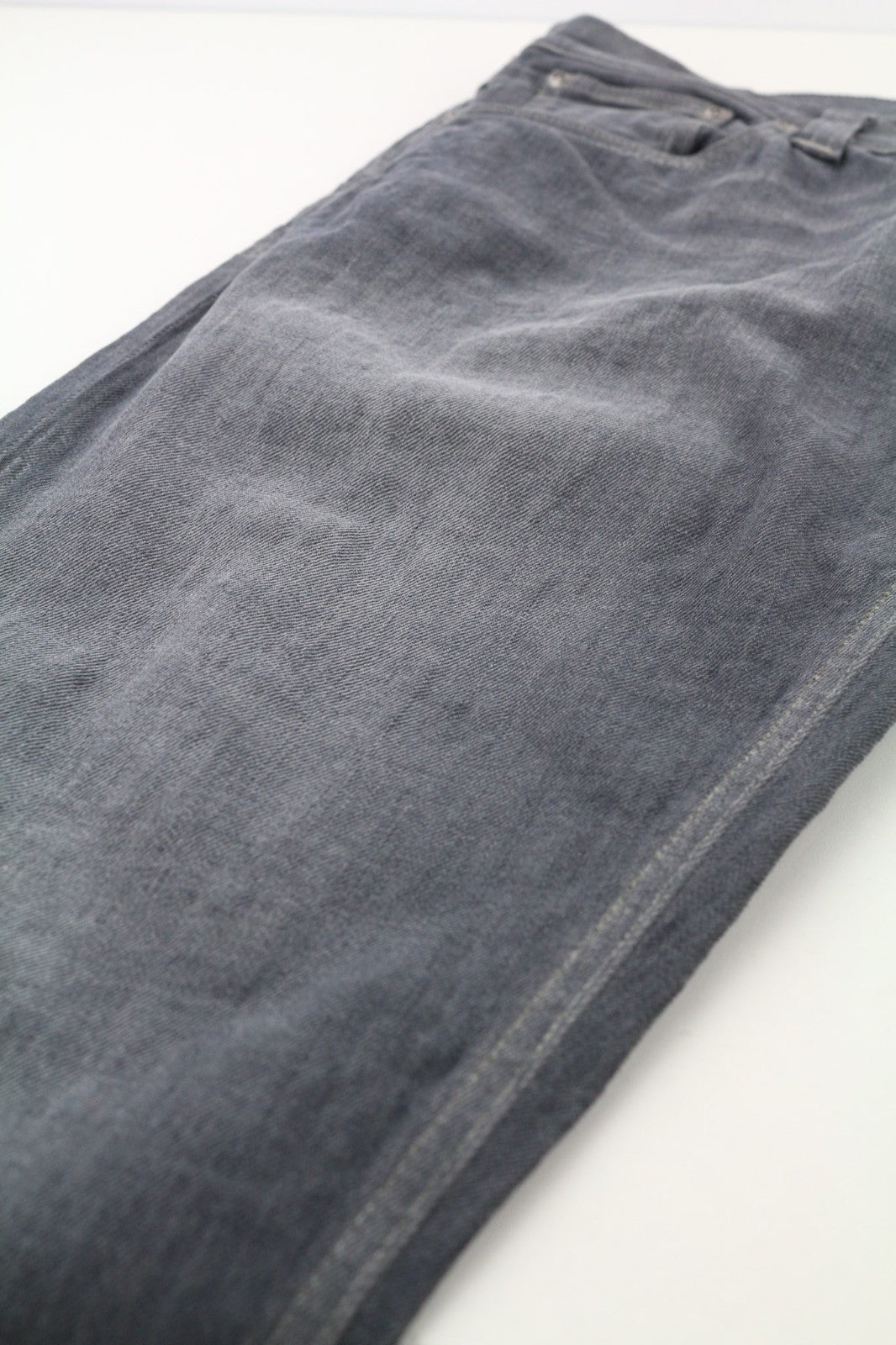 NUDIE JEANS Tight Long John Men's Jeans W34/L34 Charcoal Slim Washed Fit