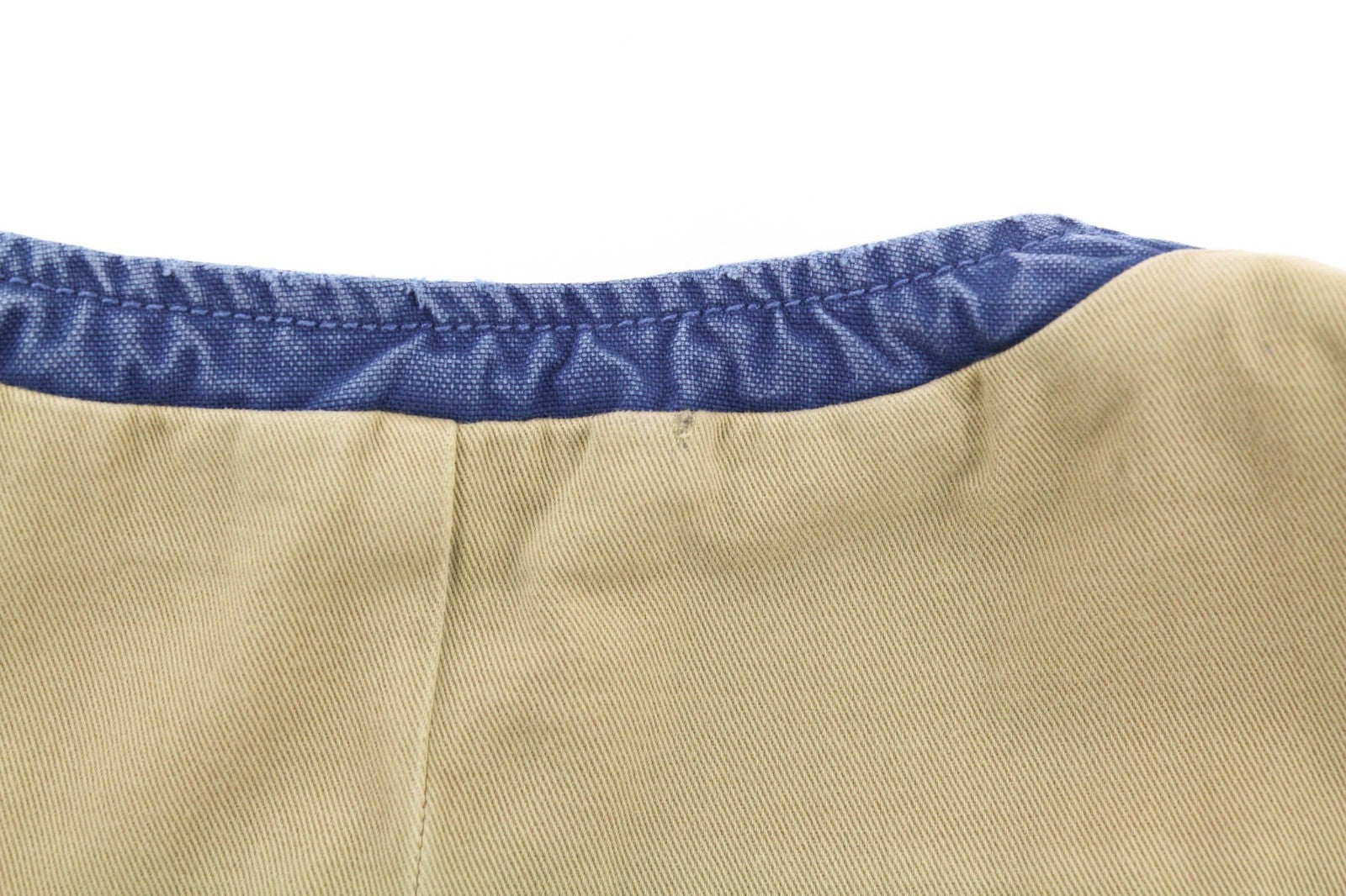 NUDIE JEANS Gustav Men's Vest M Oden Blue Organic Lined Button Pockets