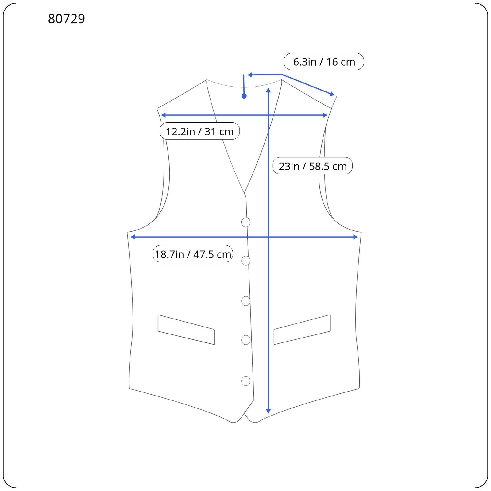 NUDIE JEANS Pal Men's Vest M Dry Black Coated Half Belt Button Unlined