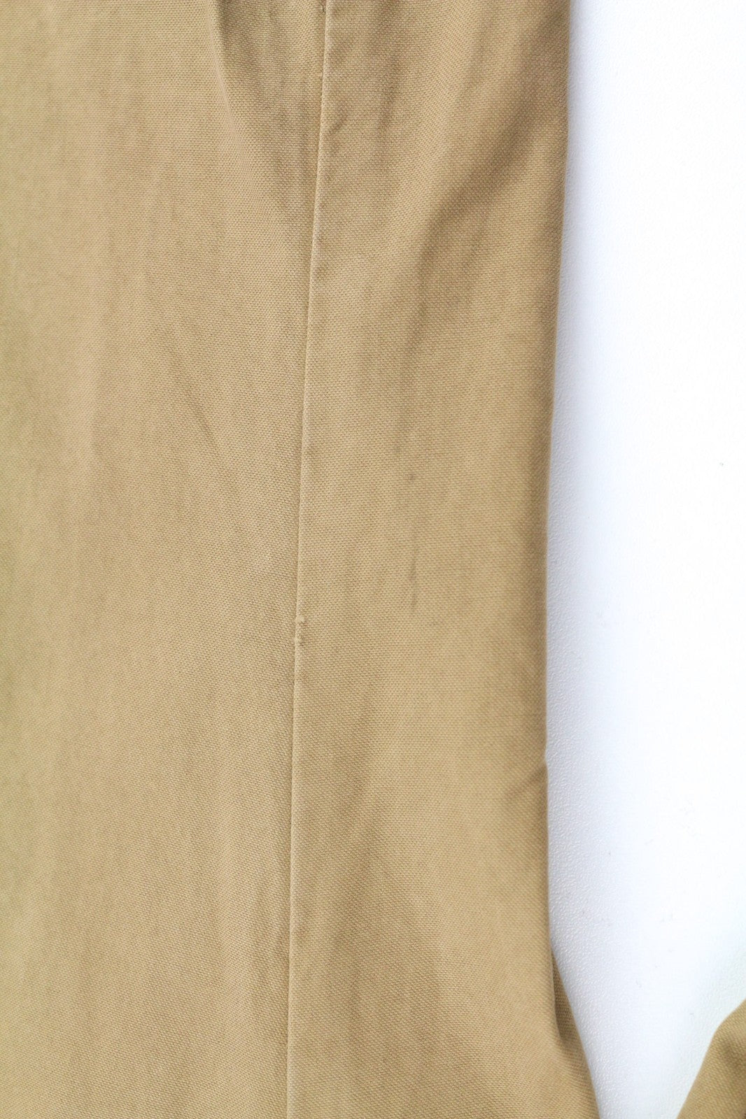 NUDIE JEANS Mick Men's Jacket S Brown Zip Patch Pockets Cuff Unlined