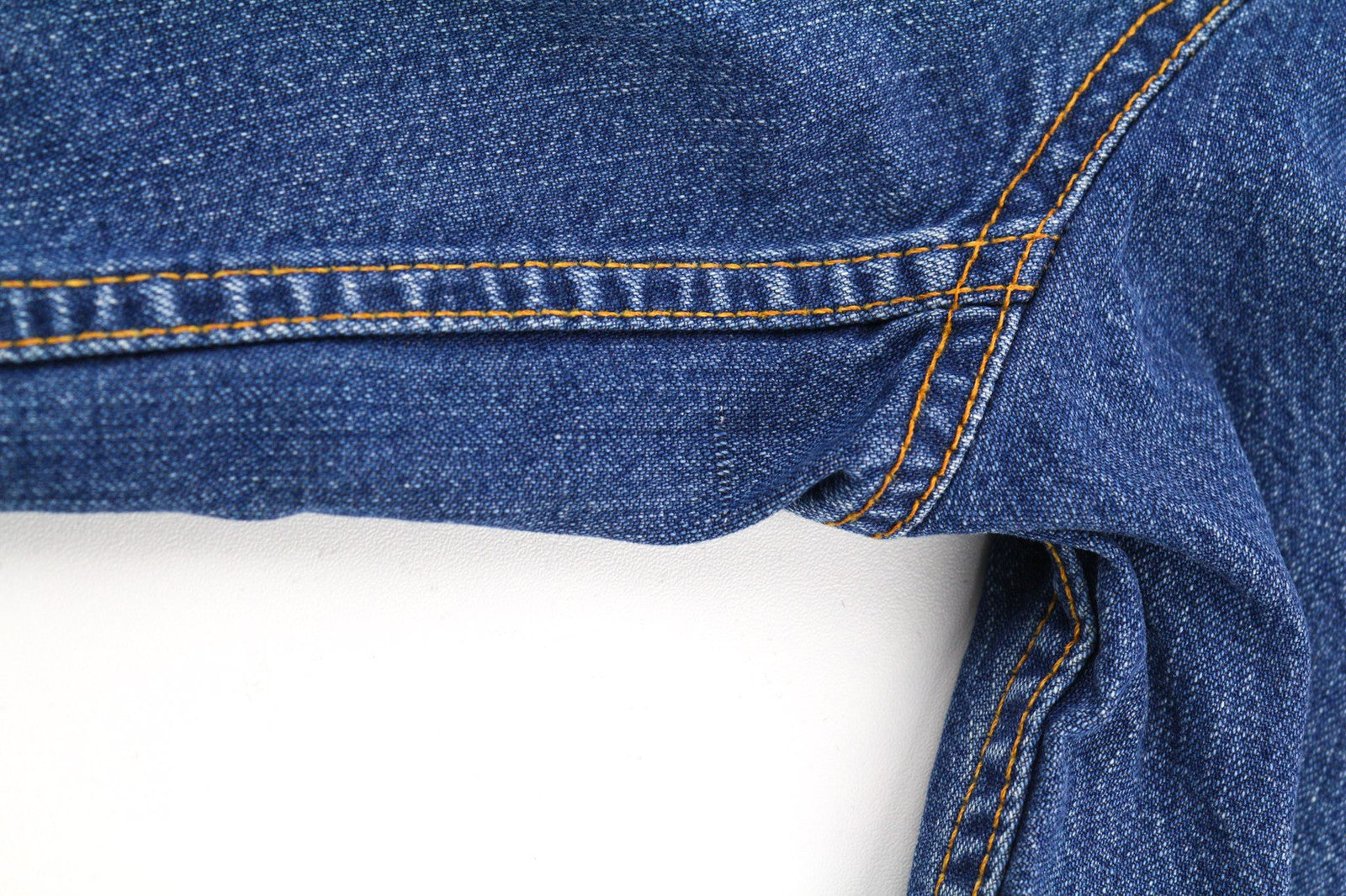 NUDIE JEANS Terry Recycle Worn In Men's Jacket S Blue Cotton Denim Wash