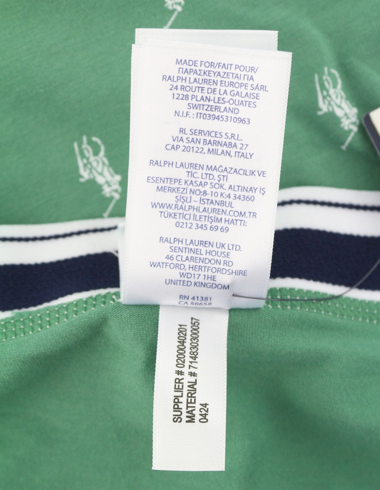 RALPH LAUREN vyriški apatiniai XL dydžio tamprios medvilninės trikotažo bokserinės kelnaitės, 3 vnt. pakuotė 