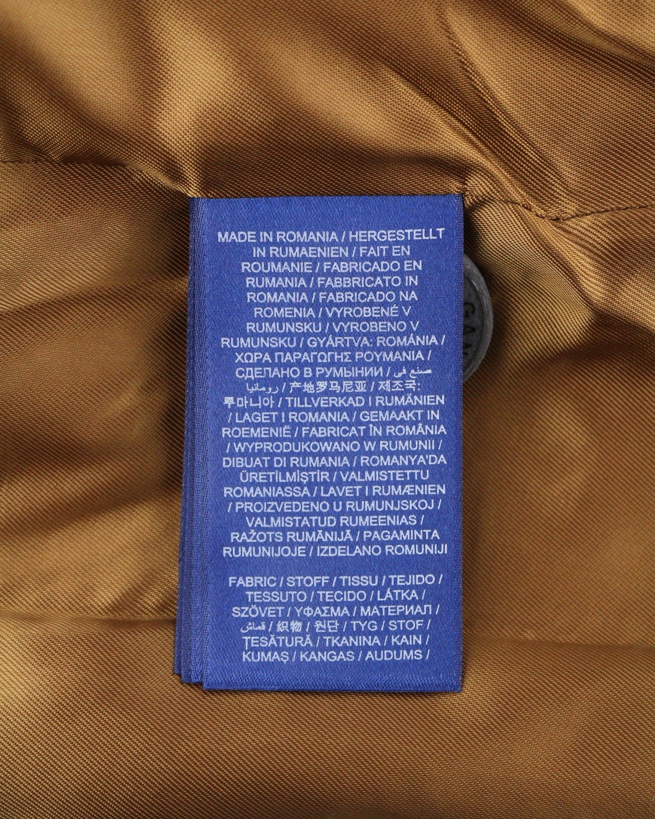 GANT Checked Overcoat Women Coat L Light Beige Melange Plaid Wool Blend RRP625