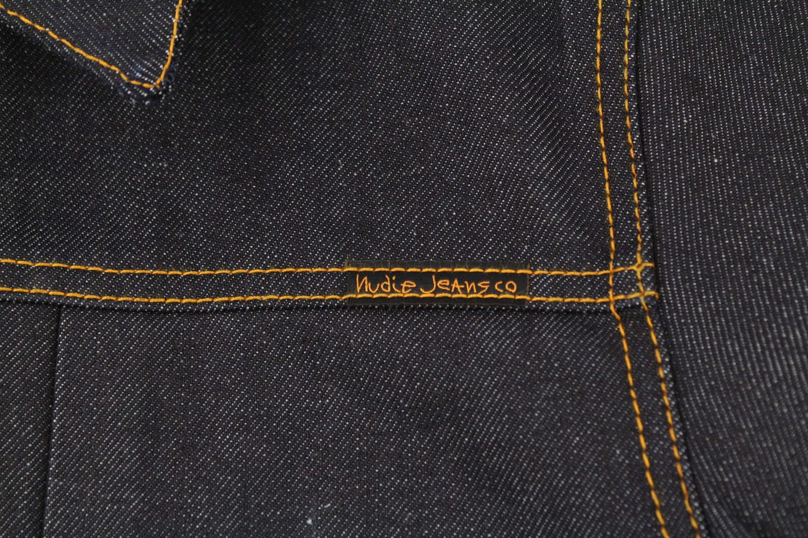 NUDIE JEANS Sonny Dry Dirt Organic Men's Classic Blue Cotton Denim Jacket S