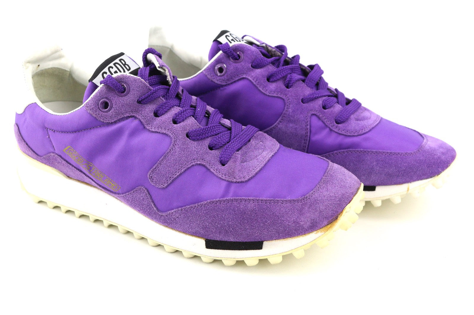 GOLDEN GOOSE Starland Women's EU39 Purple Suede Trainers Low Top Running Shoe
