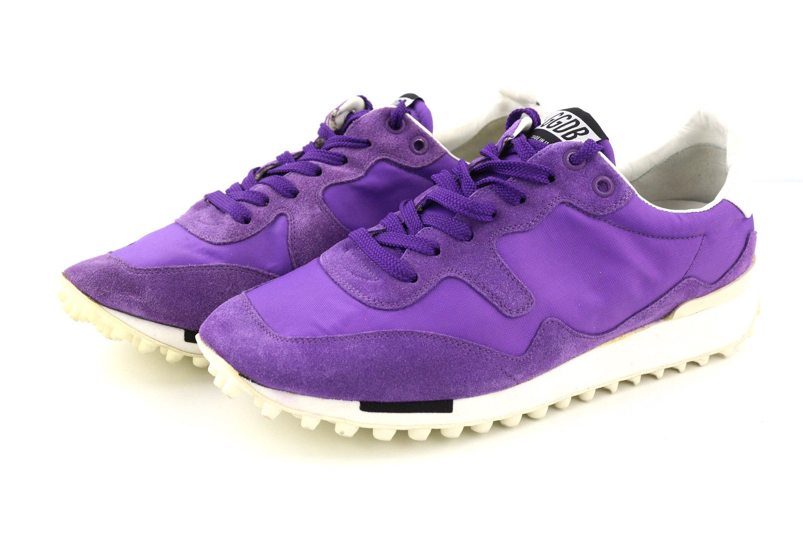 GOLDEN GOOSE Starland Women's EU39 Purple Suede Trainers Low Top Running Shoe