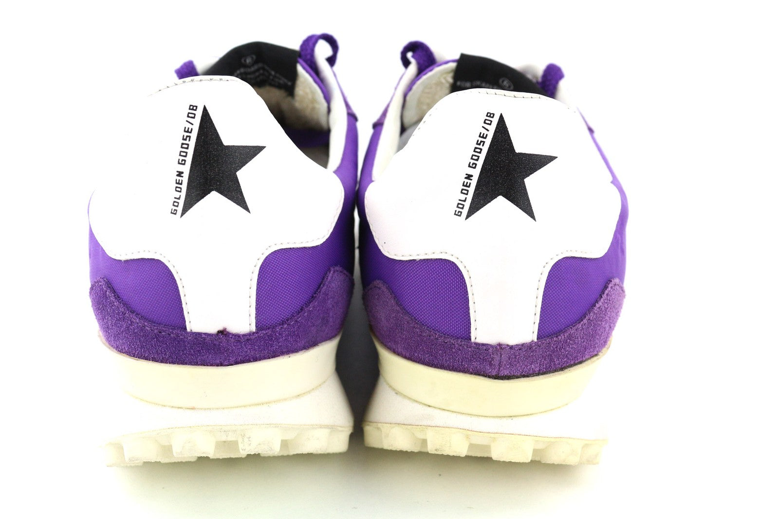 GOLDEN GOOSE Starland Women's EU39 Purple Suede Trainers Low Top Running Shoe