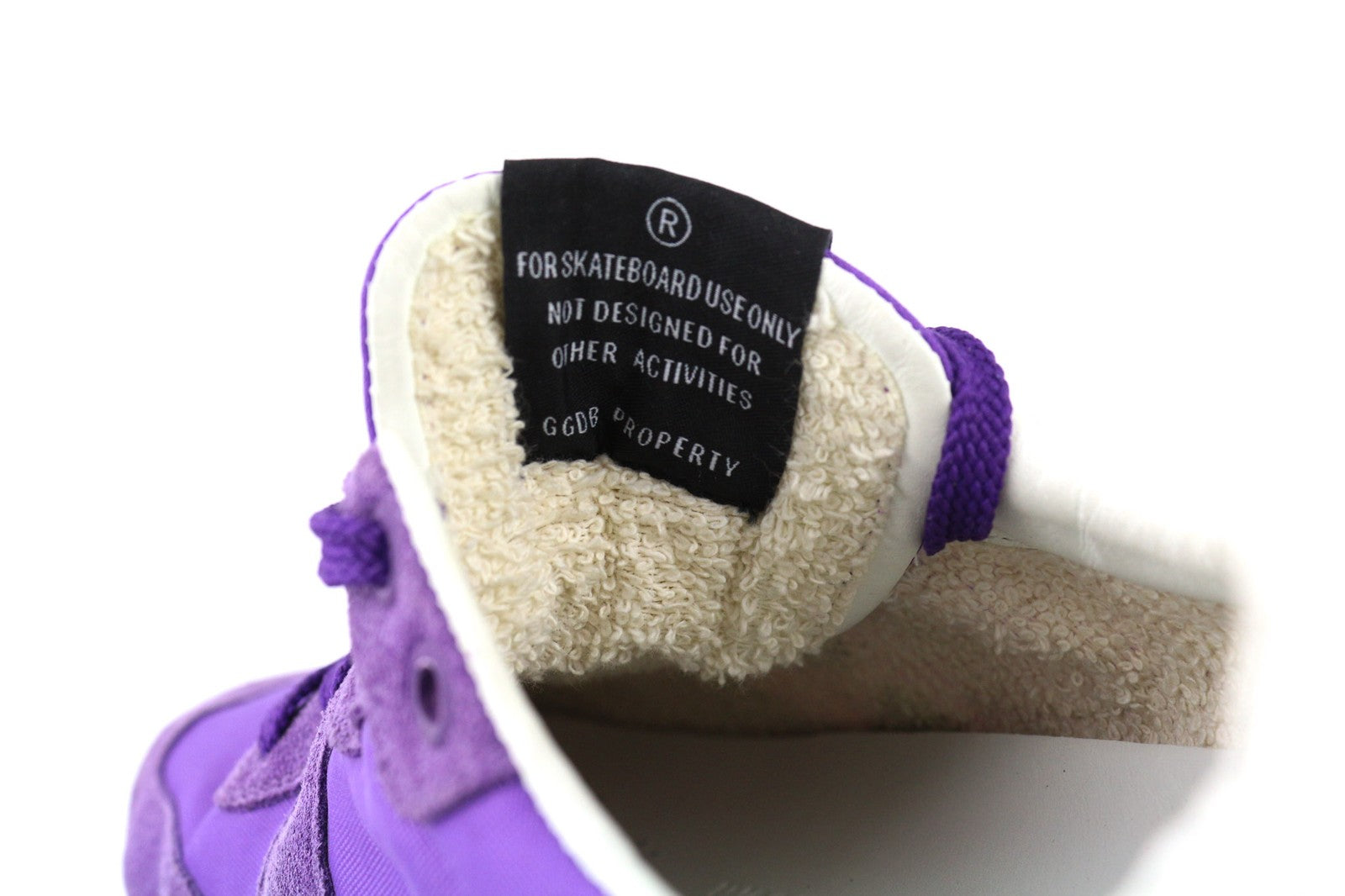 GOLDEN GOOSE Starland Women's EU39 Purple Suede Trainers Low Top Running Shoe