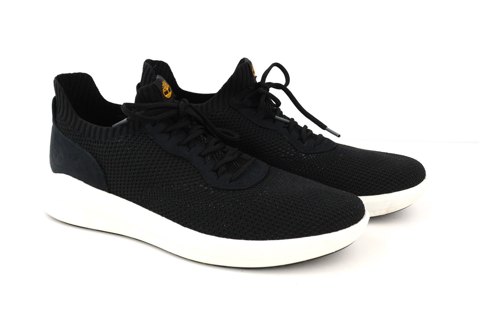 TIMBERLAND A2MP7-A5519 Men's EU43.5/44 Black Leather Textile Casual Trainers