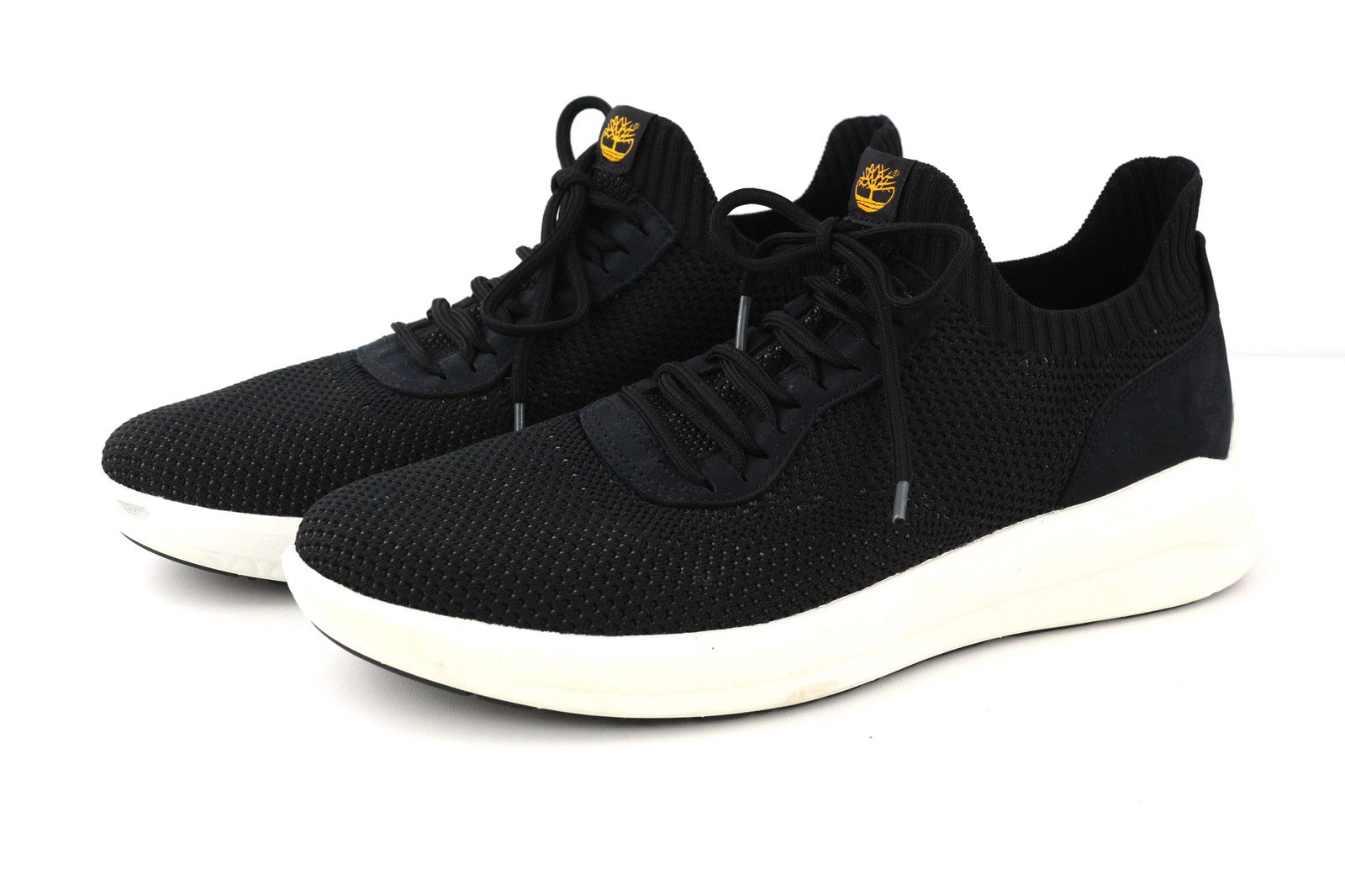 TIMBERLAND A2MP7-A5519 Men's EU43.5/44 Black Leather Textile Casual Trainers