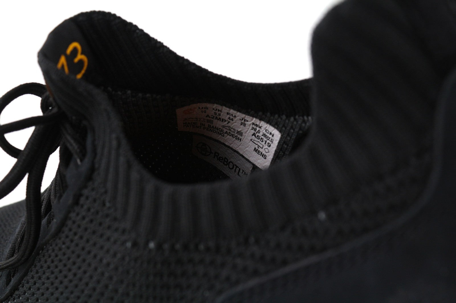 TIMBERLAND A2MP7-A5519 Men's EU43.5/44 Black Leather Textile Casual Trainers