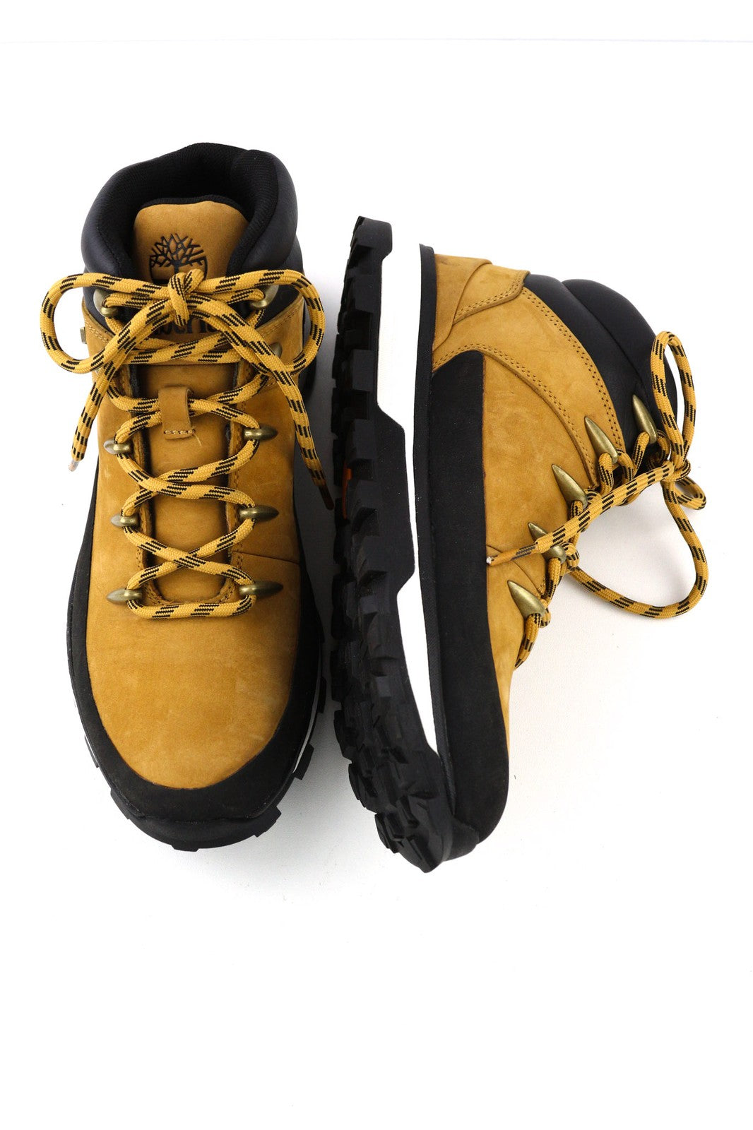 TIMBERLAND A2JEB-A549 Men's EU40/41 Brown Black Leather Sneaker Style Shoes