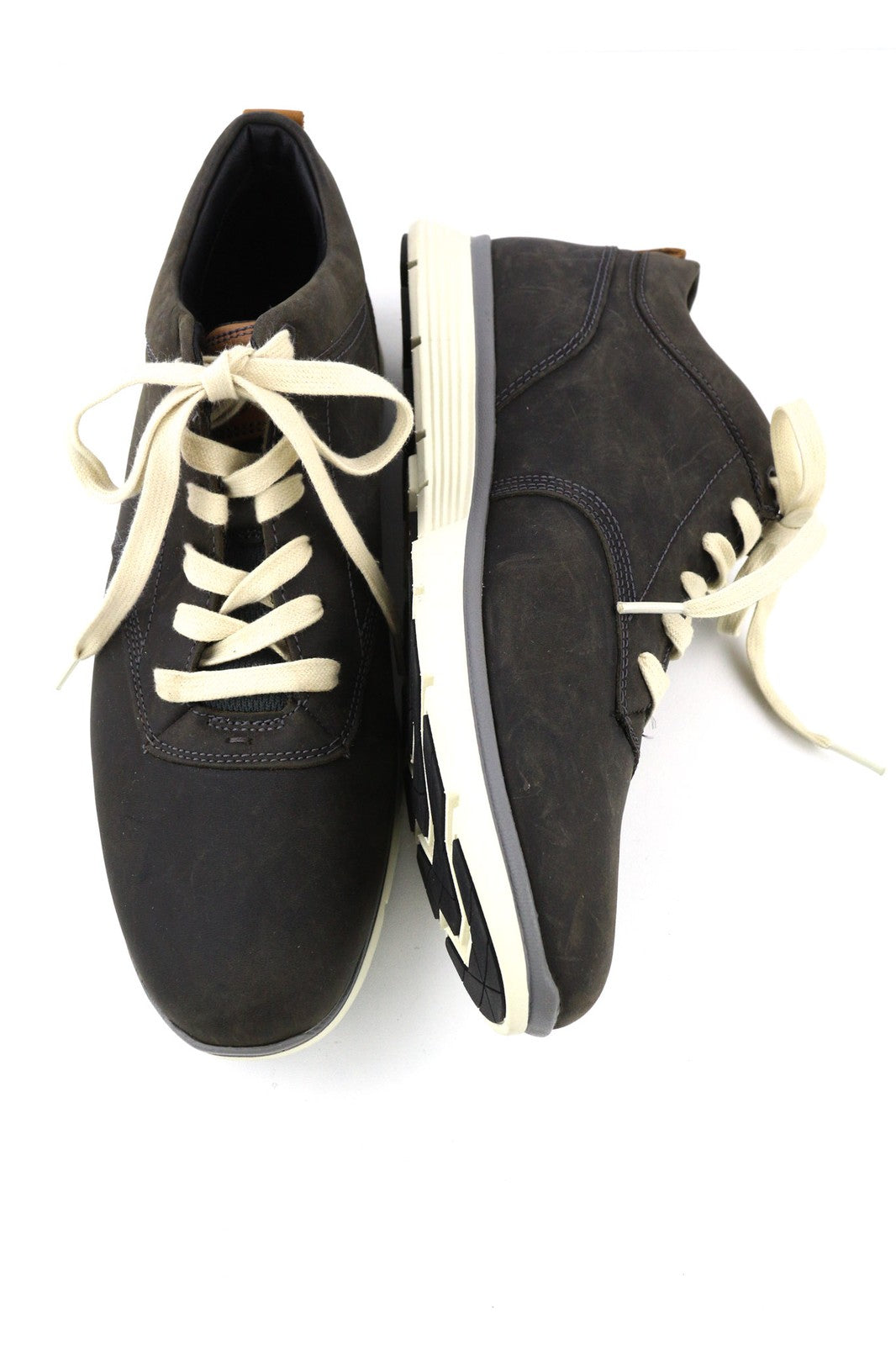 TIMBERLAND A1856-A2550 Men's EU43/44 Navy Blue Leather Low-Top Laced Shoes