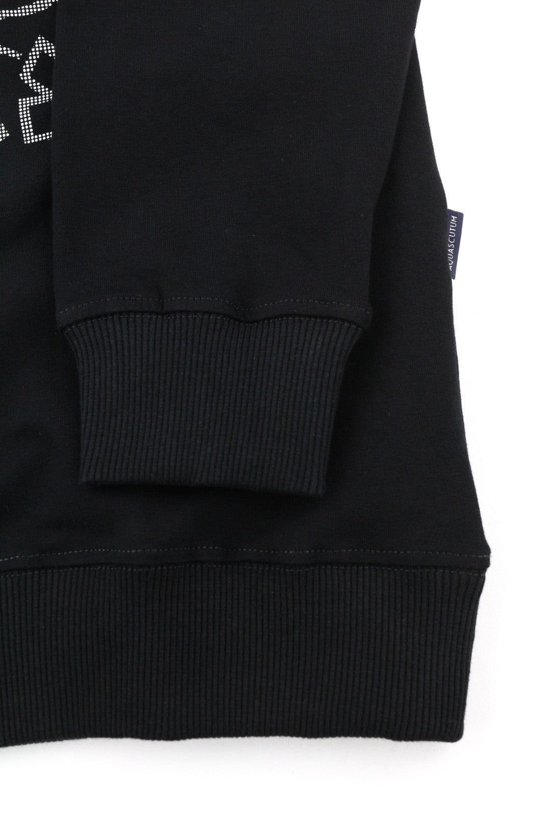 AQUASCUTUM FGIA28 vyriškas L dydžio juodas megztinis ilgomis rankovėmis, derantis visiems sezonams 