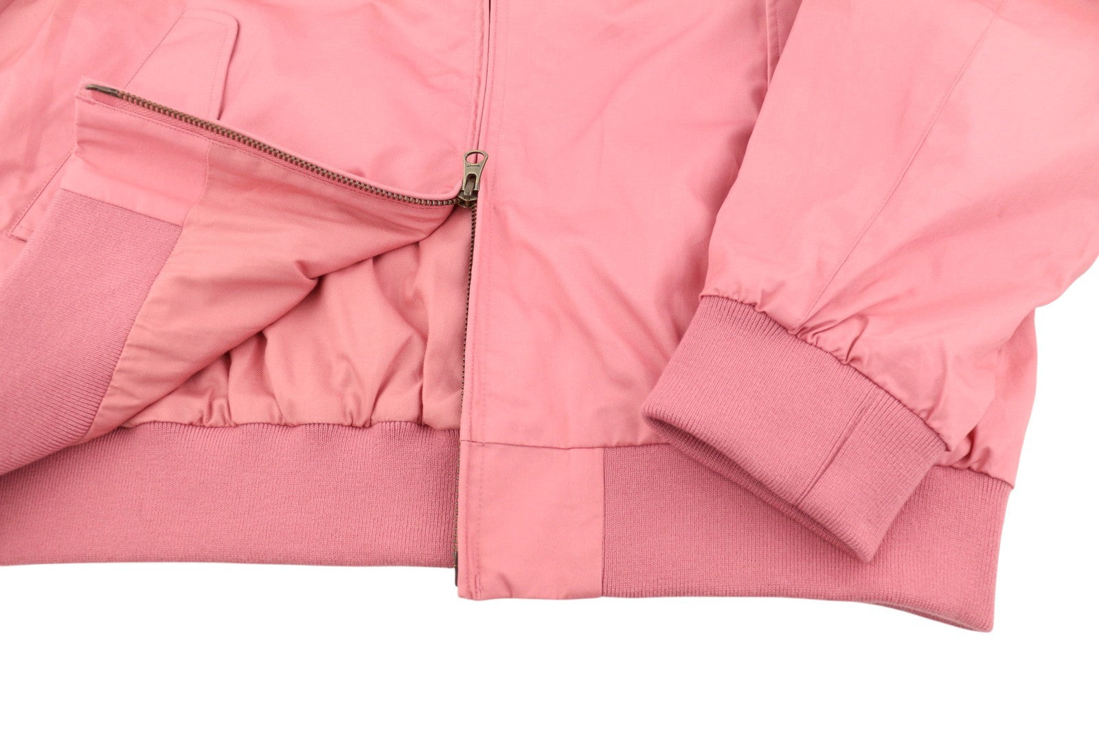 GANT medvilninis Harringtone vyriškas švarkas L dydžio, rožinis, užtrauktuku, lengvas 