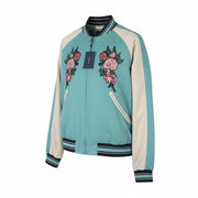 GANT „Dahlia Badge Varsity“ vyriška striukė, XL dydžio, vandens žalia, lengva bomberinė, RRP499 