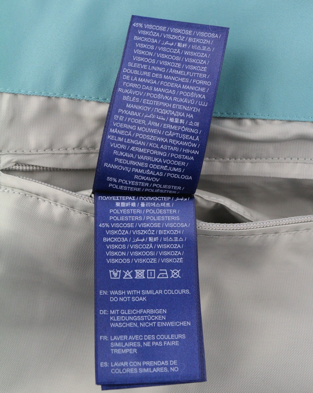 GANT „Dahlia Badge Varsity“ vyriška striukė, XL dydžio, vandens žalia, lengva bomberinė, RRP499 