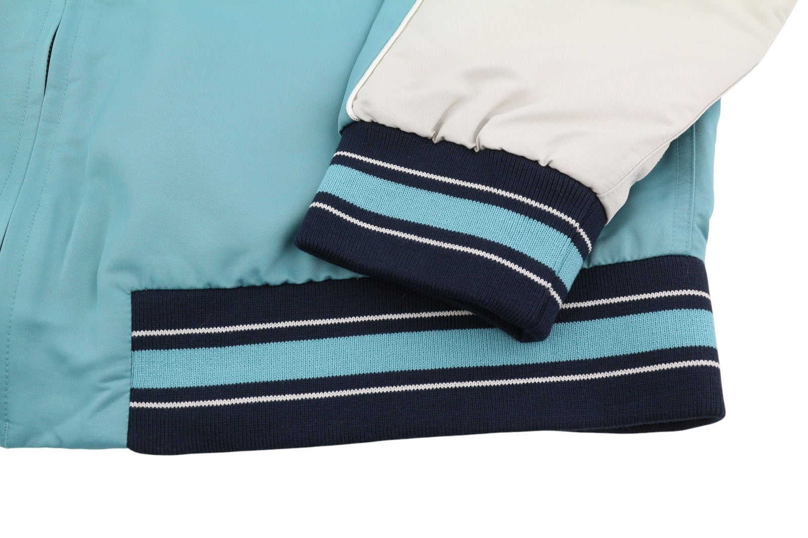 GANT „Dahlia Badge Varsity“ vyriška striukė, XL dydžio, vandens žalia, lengva bomberinė, RRP499 