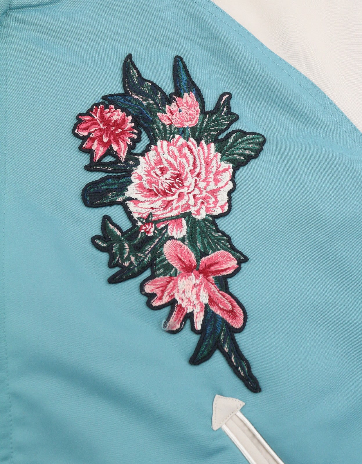 GANT „Dahlia Badge Varsity“ vyriška striukė, XL dydžio, vandens žalia, lengva bomberinė, RRP499 