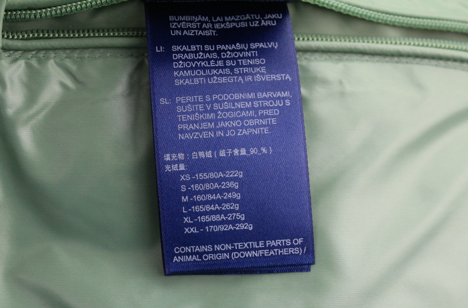 GANT Cropped Down Women Jacket XL Kalamata Green Down Filled Quilted RRP425