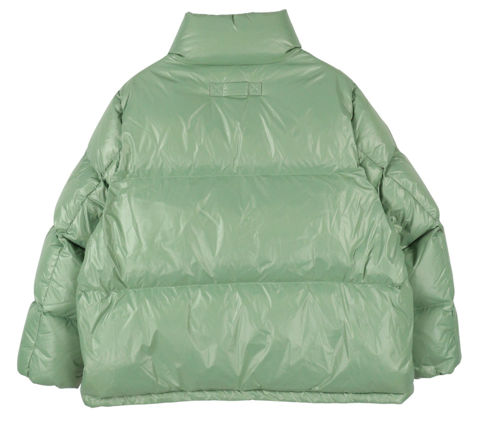 GANT Cropped Down Women Jacket XL Kalamata Green Down Filled Quilted RRP425