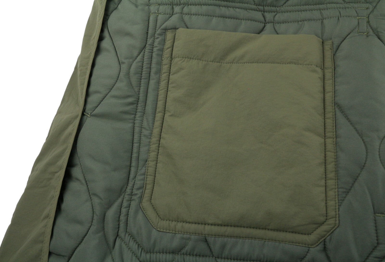 GANT Quilted Long Men Jacket XL Racing Green Hooded Padded Lined Full Zip RRP439