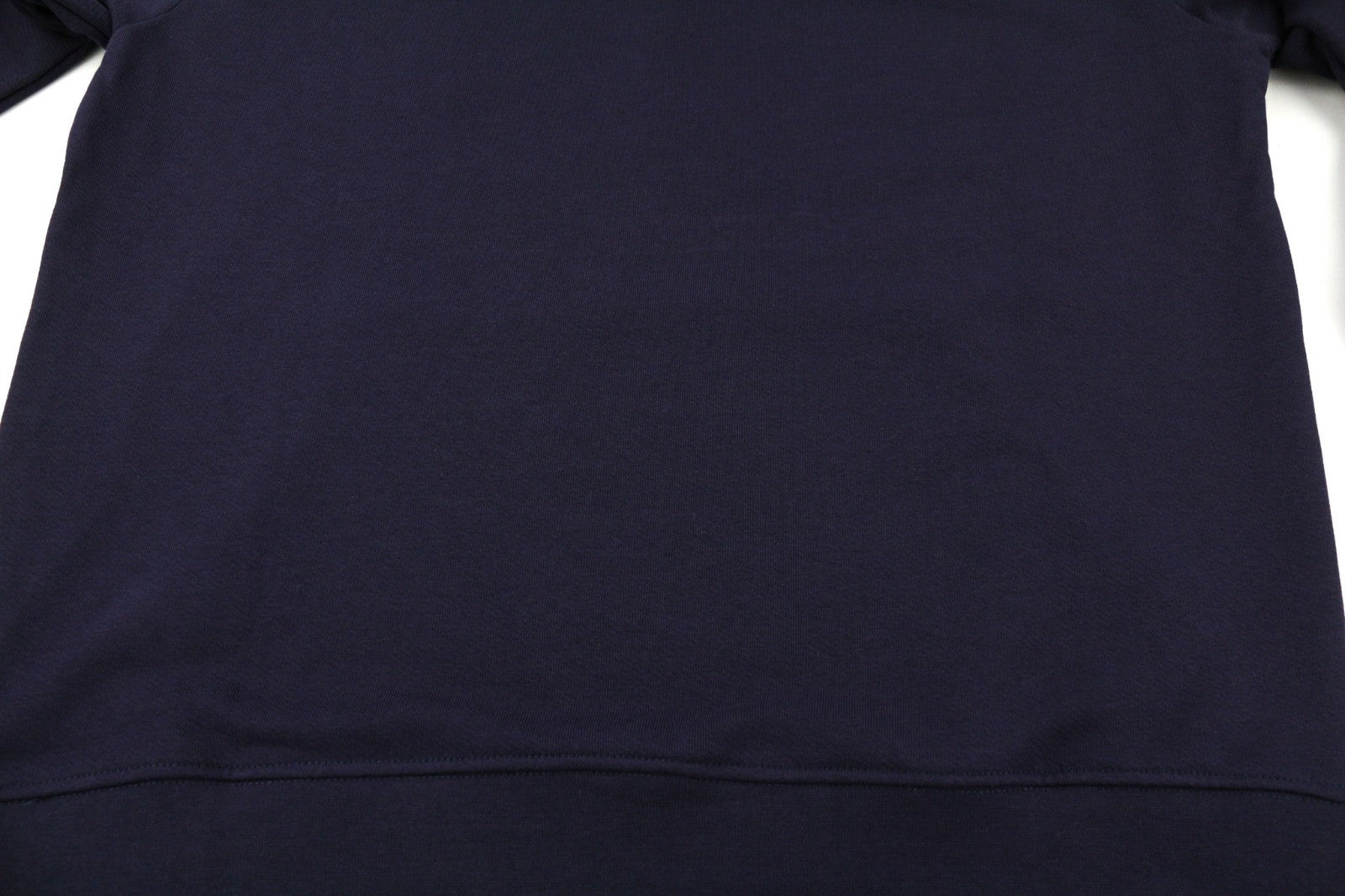 AQUASCUTUM FAI003 vyriškas L dydžio mėlynas megztinis su gobtuvu ir logotipo dirželiais, kengūros kišene 