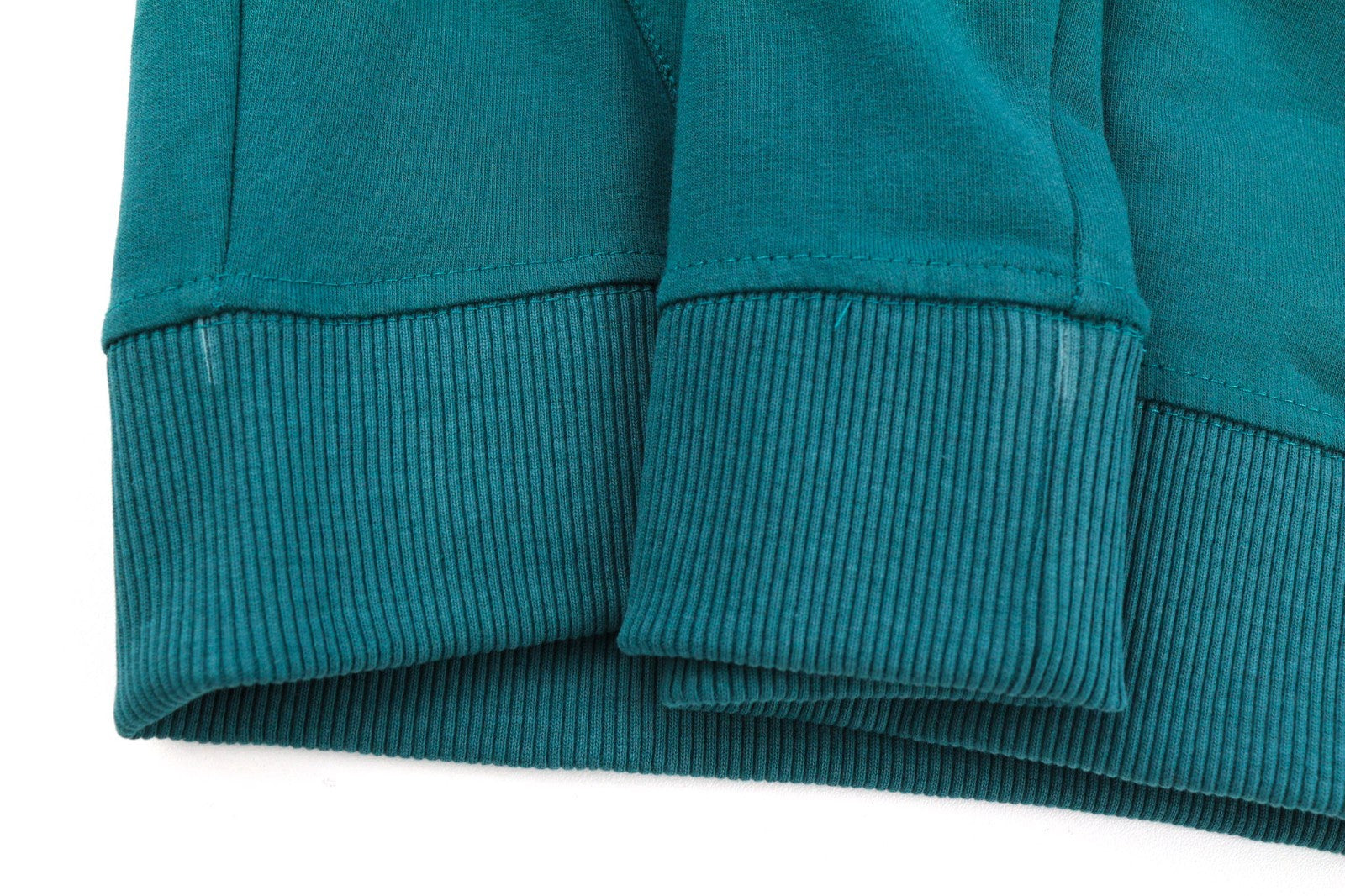 AQUASCUTUM FCIA18 vyrų L tamsiai žalios spalvos džemperis su logotipu, juostelės kengūra 