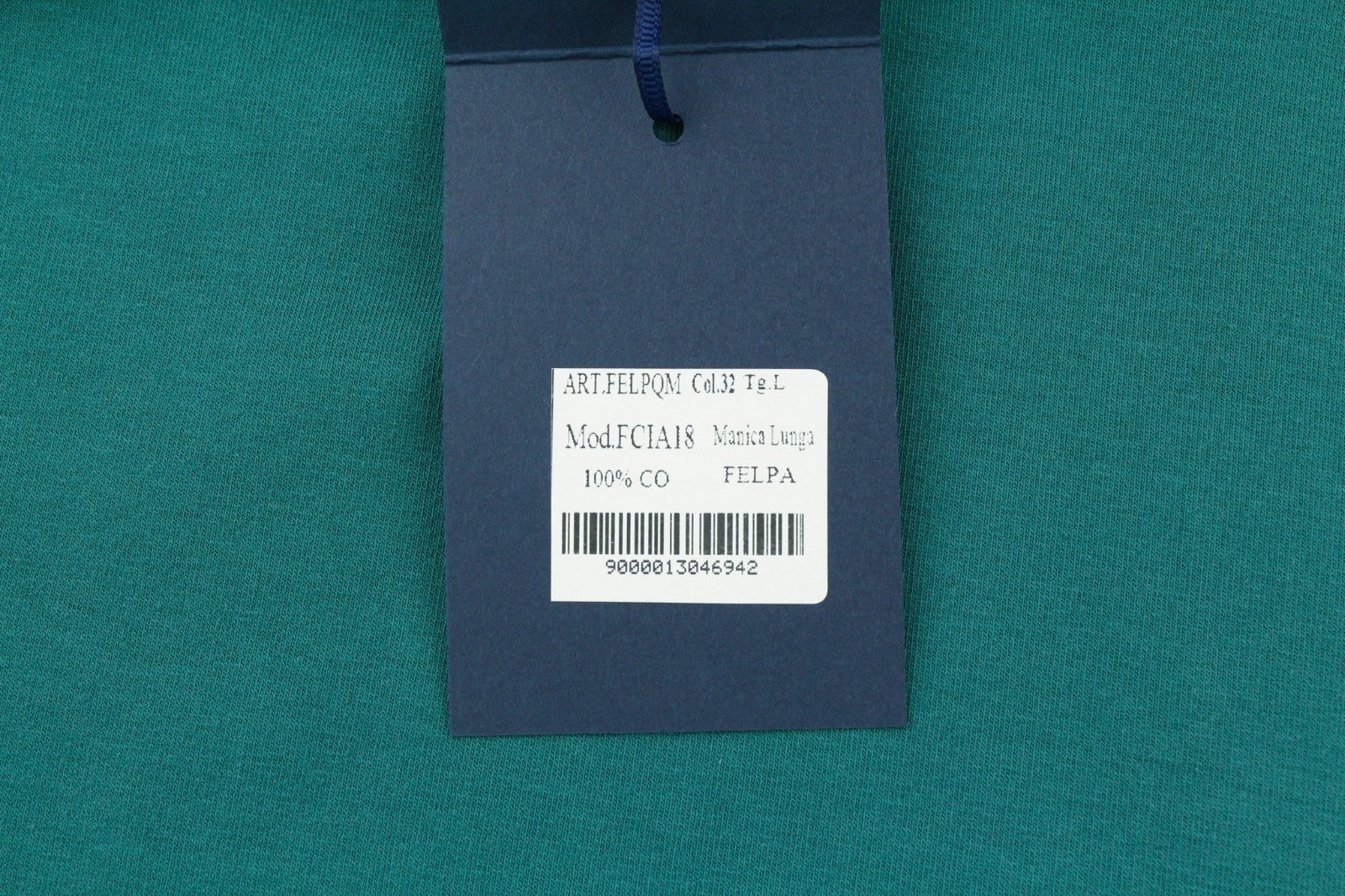 AQUASCUTUM FCIA18 vyrų L tamsiai žalios spalvos džemperis su logotipu, juostelės kengūra 