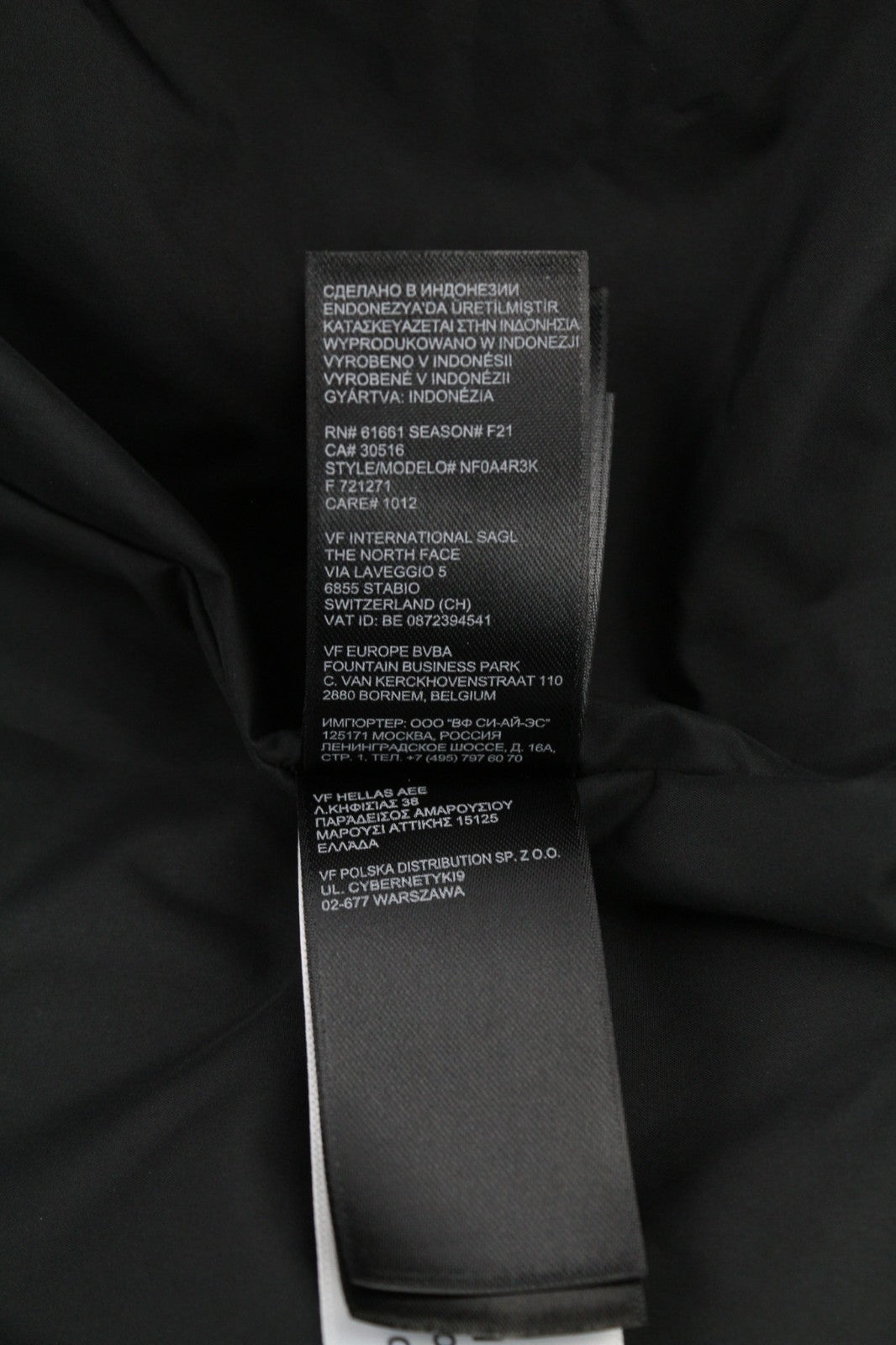 THE NORTH FACE Triple C Women's XL Black 550 Down Long Hooded Logo Coat