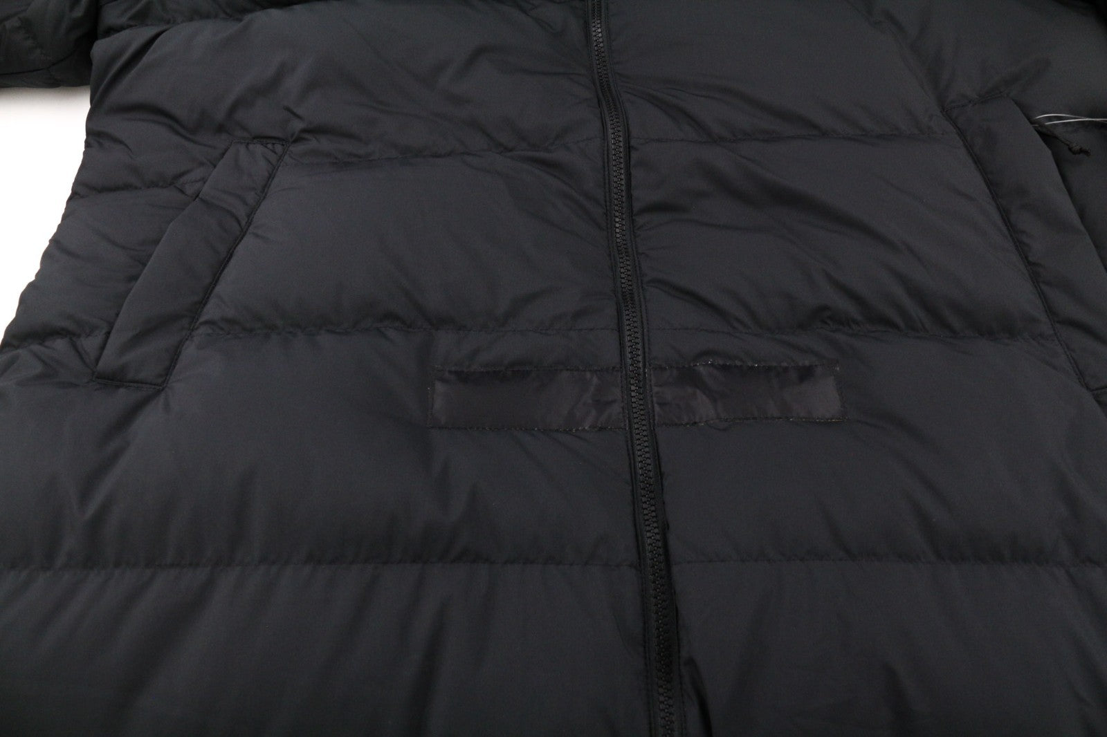 THE NORTH FACE Triple C Women's XL Black 550 Down Long Hooded Logo Coat