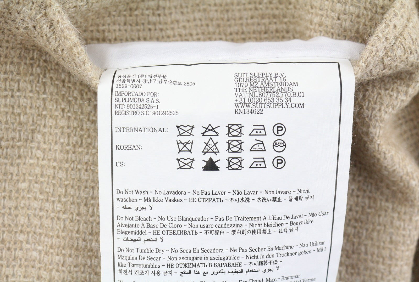 „SUITSUPPLY Lazio Patch“ nekonstruotas UL vyriškas švarkas UK40R alpakų vilnos plonas kirpimas 