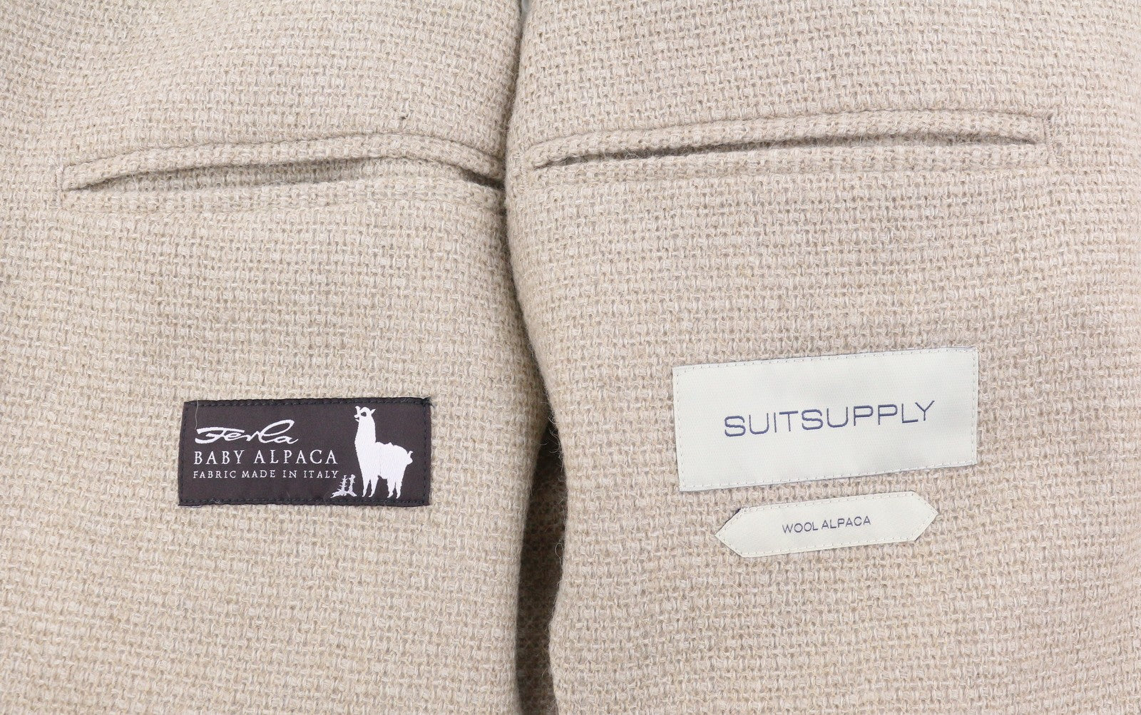 „SUITSUPPLY Lazio Patch“ nekonstruotas UL vyriškas švarkas UK40R alpakų vilnos plonas kirpimas 