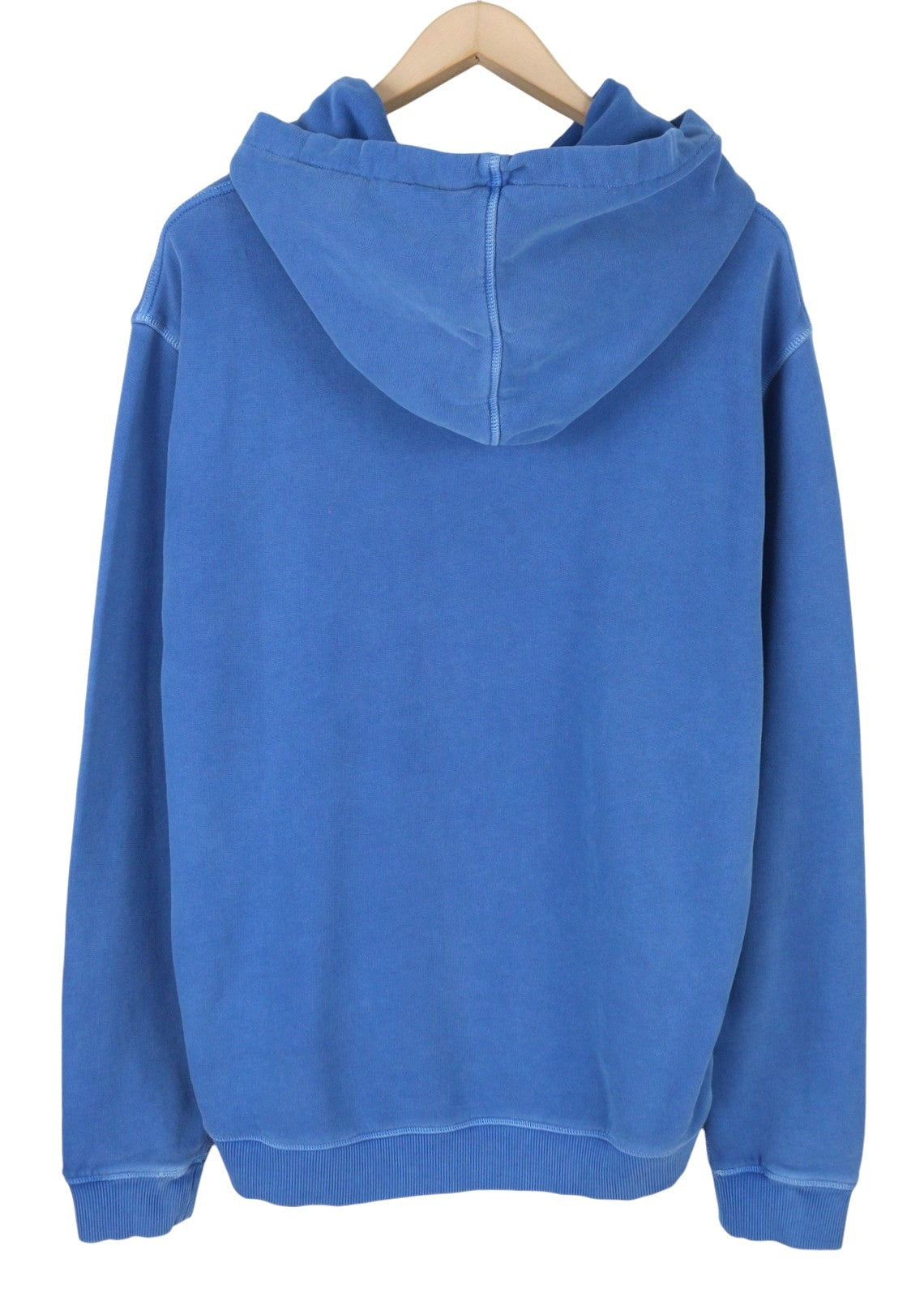 TOMMY HILFIGER Req New Classic vyriškas megztinis su gobtuvu, 2XL dydžio, mėlynas, išblukęs kengūros logotipas. 