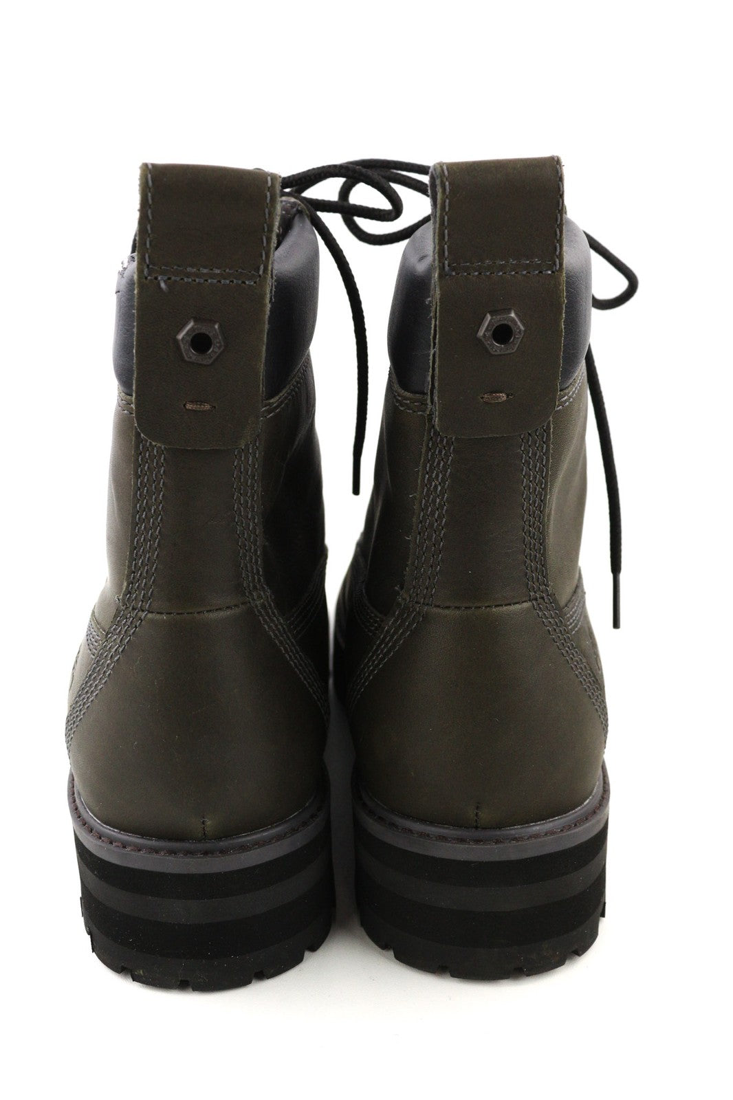 TIMBERLAND A2M2B Men's UK8.5 EU43 Grey Leather Waterproof Lace Up ReBOTL Boots