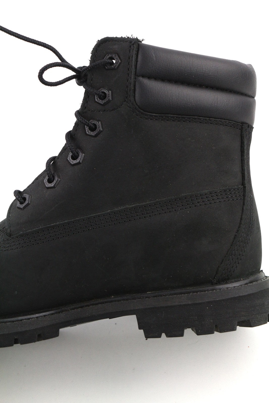 TIMBERLAND A15QY Women UK6.5 EU39.5 Black Leather Primaloft 400g Ortholite Boots