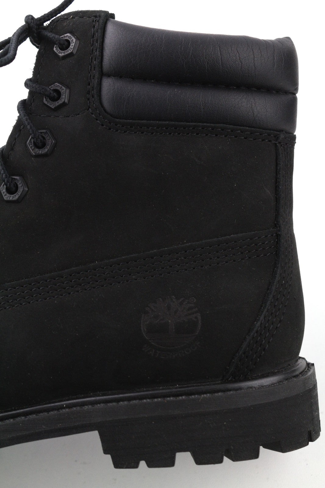 TIMBERLAND A15QY Women UK6.5 EU39.5 Black Leather Primaloft 400g Ortholite Boots