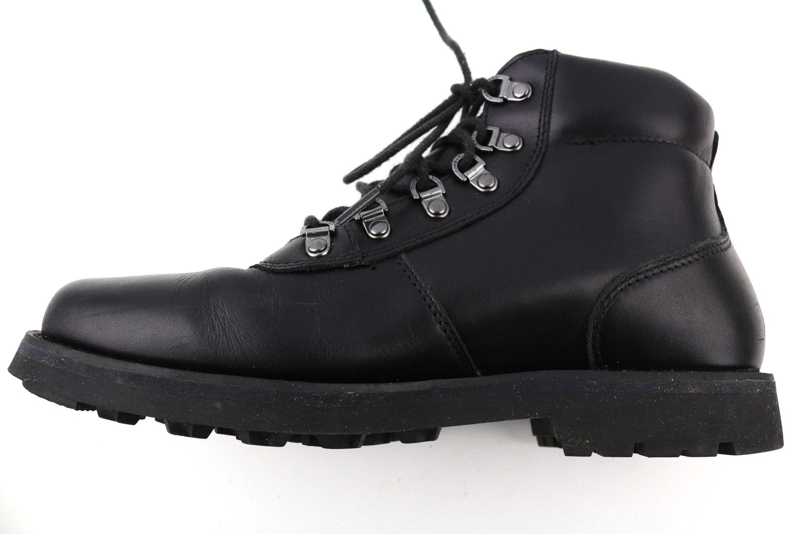 TIMBERLAND A27ZK Men's UK8 EU42 Black Leather Waterproof TimberDry ReBOTL Boots